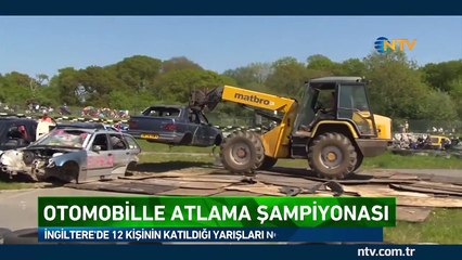 Otomobille atlama şampiyonası