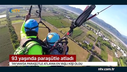 93 yaşındaki kadın bir ilke imza attı