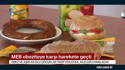 MEB obeziteye karşı harekete geçti (Türkiye'de her 5 çocuktan 1'i obez)