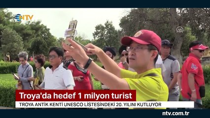 Troya'da hedef, 1 milyon turist (Bakanlık 2018'i “Troya yılı” ilan etti)