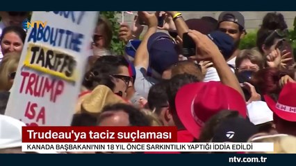 Kanada Başbakanı Trudeu'ya taciz suçlaması