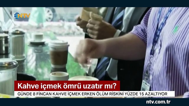 Kahve içmek ömrü uzatır mı?