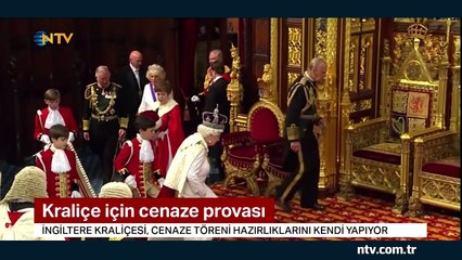 Kraliçe için cenaze provası... (İngiltere Kraliçesi kendi cenaze törenini planlıyor)