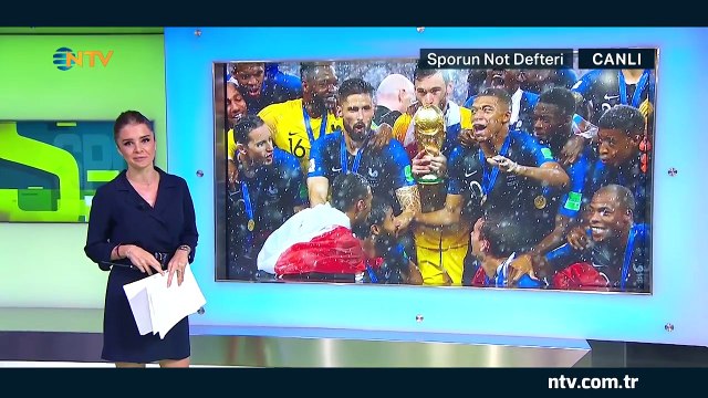 Sporun Not Defteri 16 Temmuz 2018