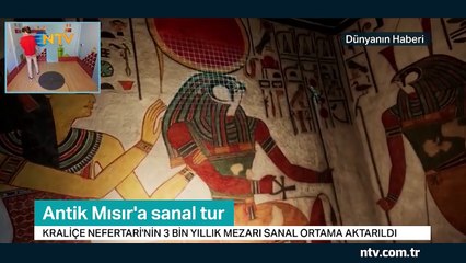 Antik Mısır'a sanal tur
