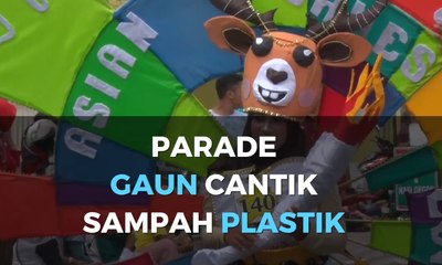 Gaun Cantik Ini Terbuat dari Sampah Plastik, Lho!