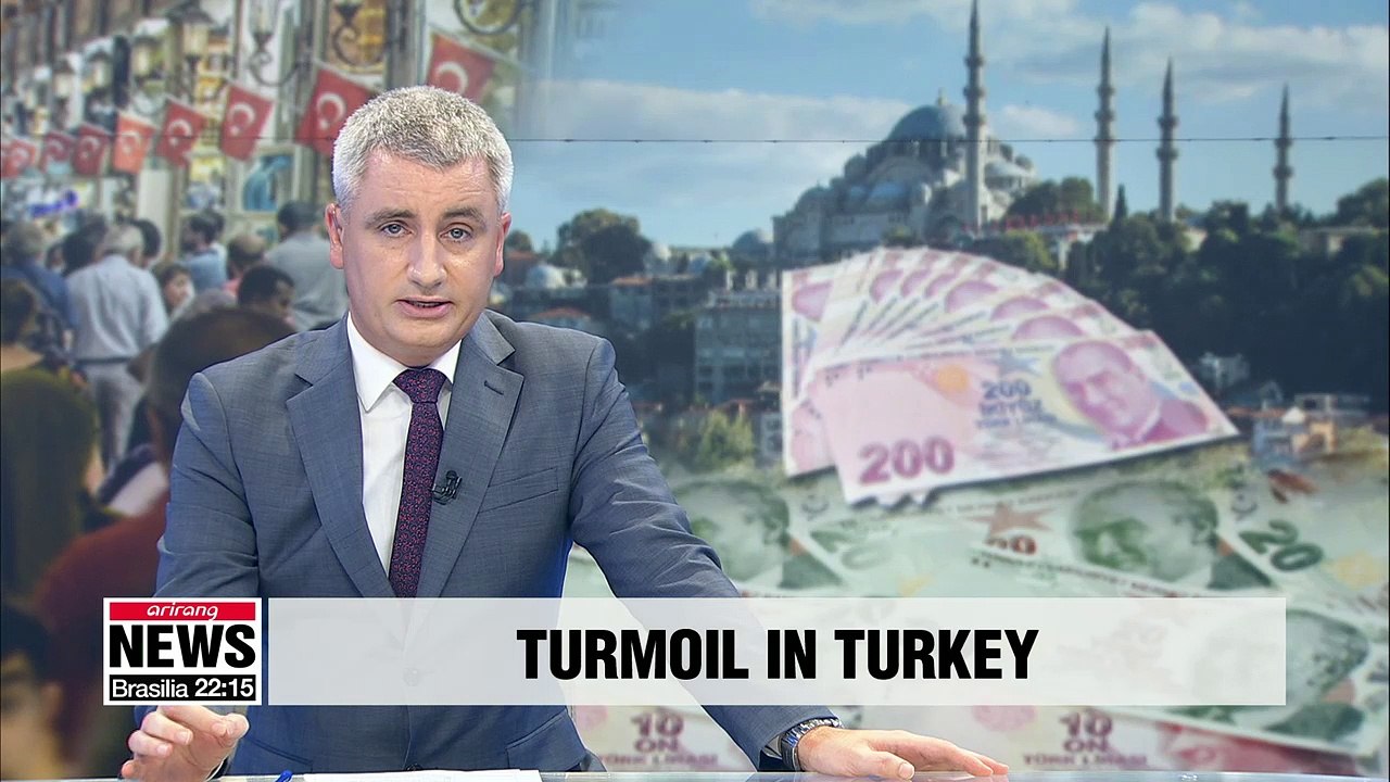 Turkish central bank promises measures to calm market, as lira collapse leads to drop in Asian shares