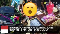 Kakek 70 tahun nikahi wanita 30 tahun, maharnya mewah! - TomoNews