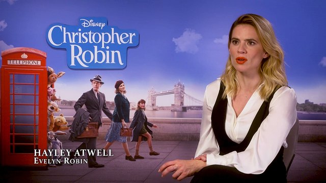 Disney's Christopher Robin - Exclusive Interview With Hayley Atwell