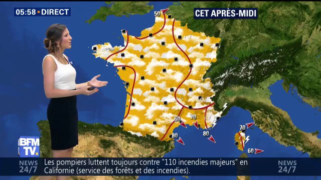 Encore beaucoup d’humidité du sud-ouest au nord-est ce mardi matin. Le soleil sera de retour dans le courant de l’après-midi avec des températures très douces pour la saison.