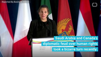 Saudi Arabia Calls Out Canada As An Oppressor Of Women