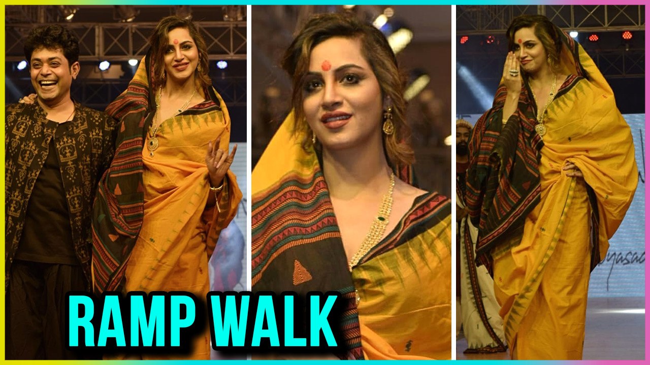 Bigg Boss 11's Arshi Khan Walked The Ramp For Sabyasachi Satpathy