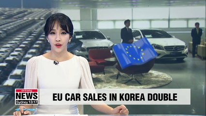 Sales of EU cars in S. Korea double in 5 years