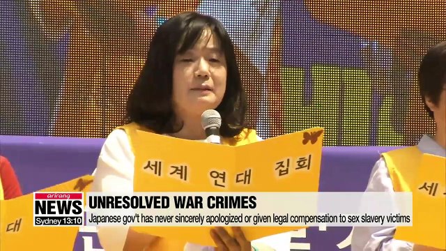 International Organizations work in various ways to settle the issue of Japan's sexual enslavement of women worldwide