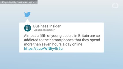 Young People In Britain Are Addicted To Their Smartphones