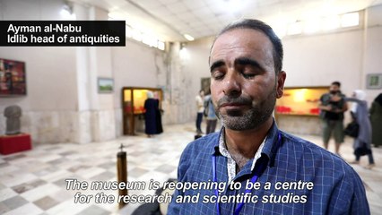 Antiquities museum reopens in Syria's rebel-held Idlib