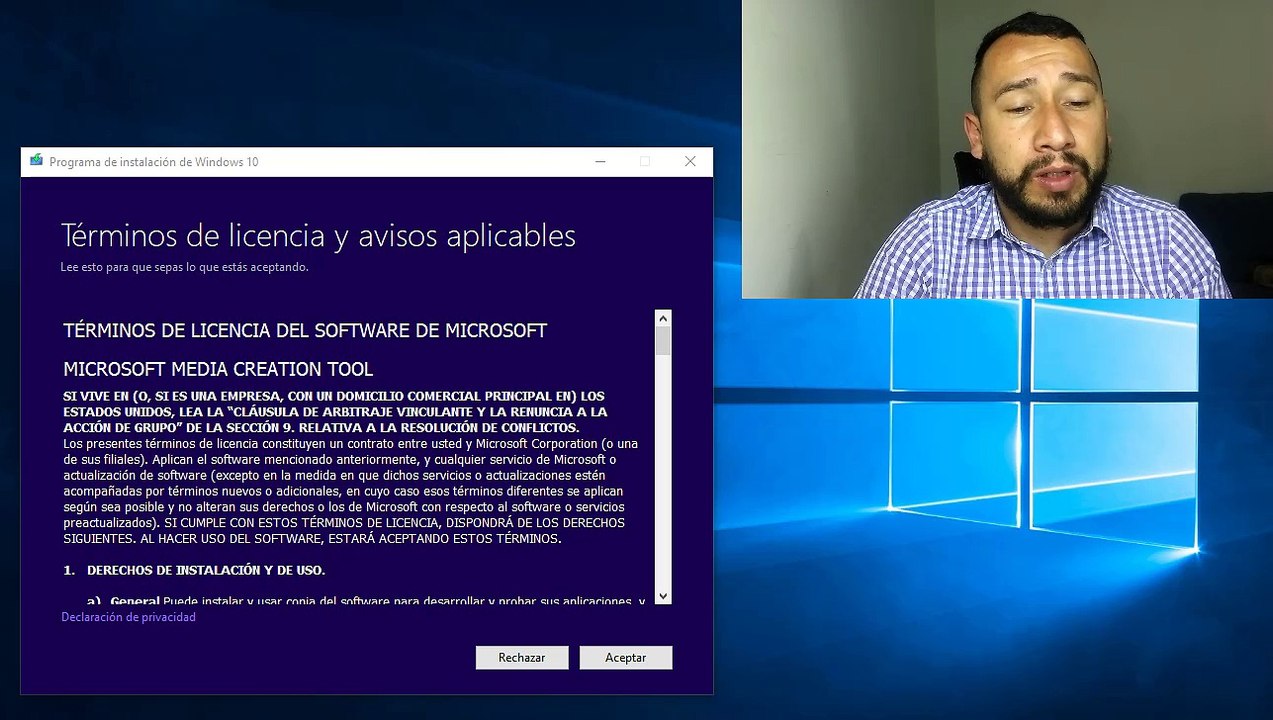 Instalar Windows 10 desde cero con USB