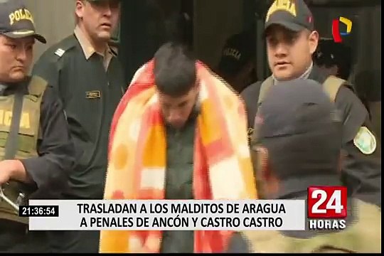 'Catire' y demás integrantes de 'Los malditos del tren de Aragua' fueron trasladados a diversos penales de Lima