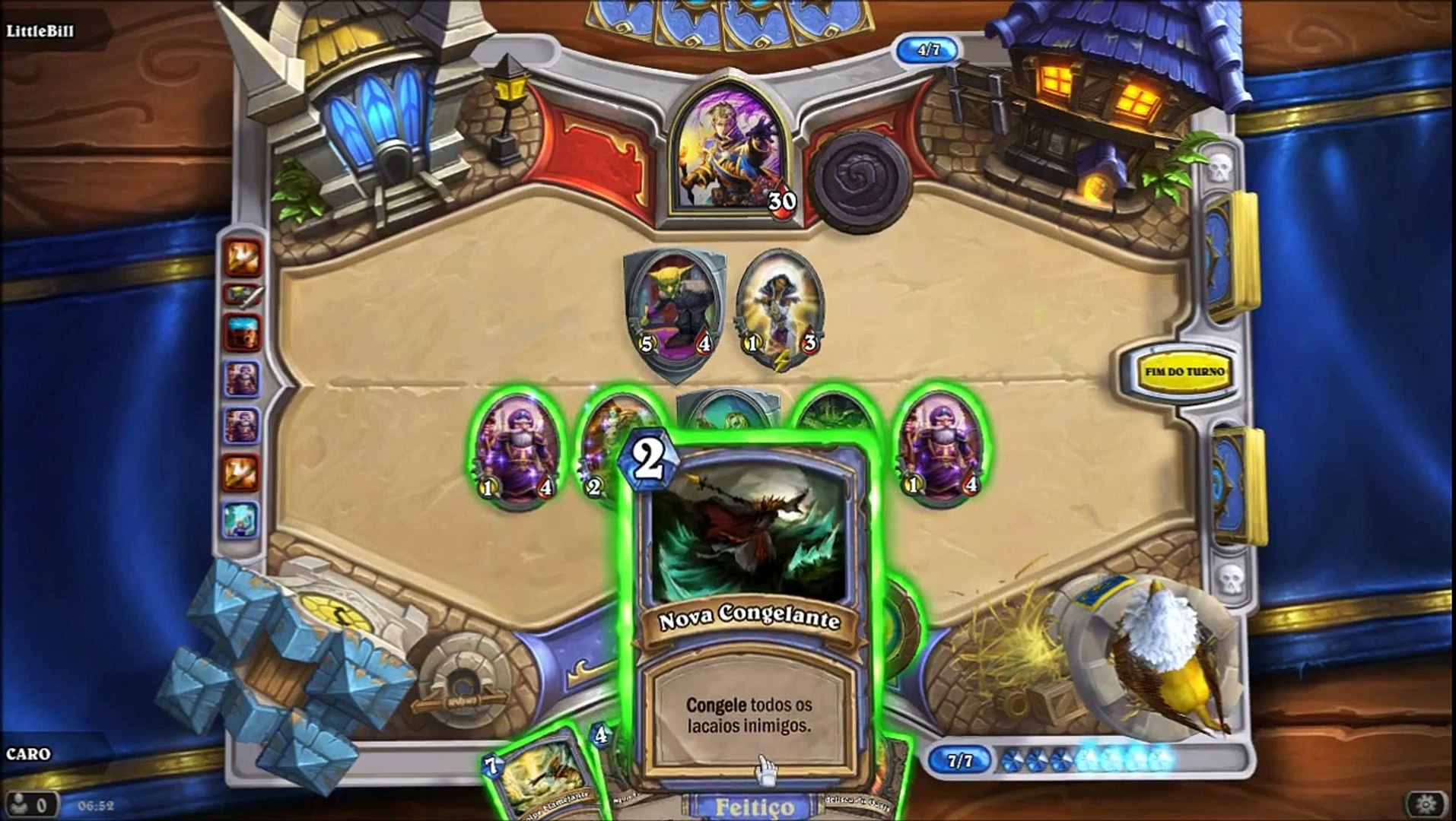 ⁣Jogando Hearthstone #3 não ranqueado