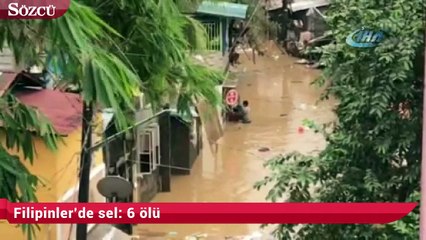 Filipinler’de sel 6 ölü