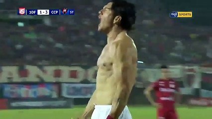 Nelson Haedo Valdez fantastic goal vs 3 de Febrero 1-[3]