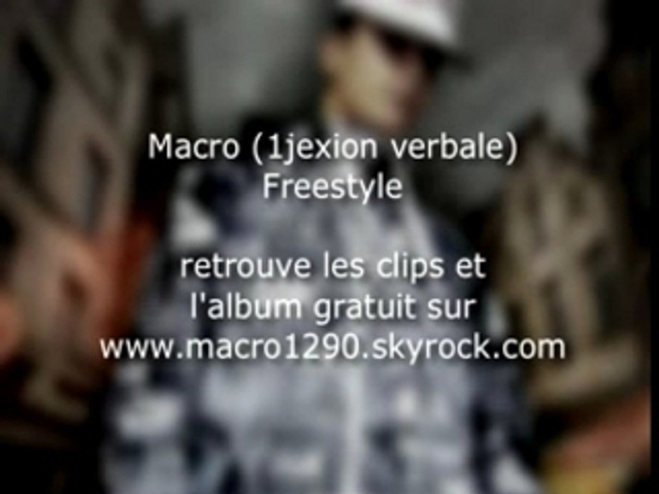 MACRO 1290 (1JEXION VERBALE) FREESTYLE RAP SUISSE
