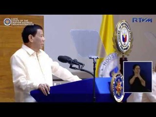 SONA 2018: Duterte warns rice cartels: Stop messing with people