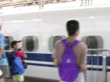 Gare de Kyoto en attente du Nozomi