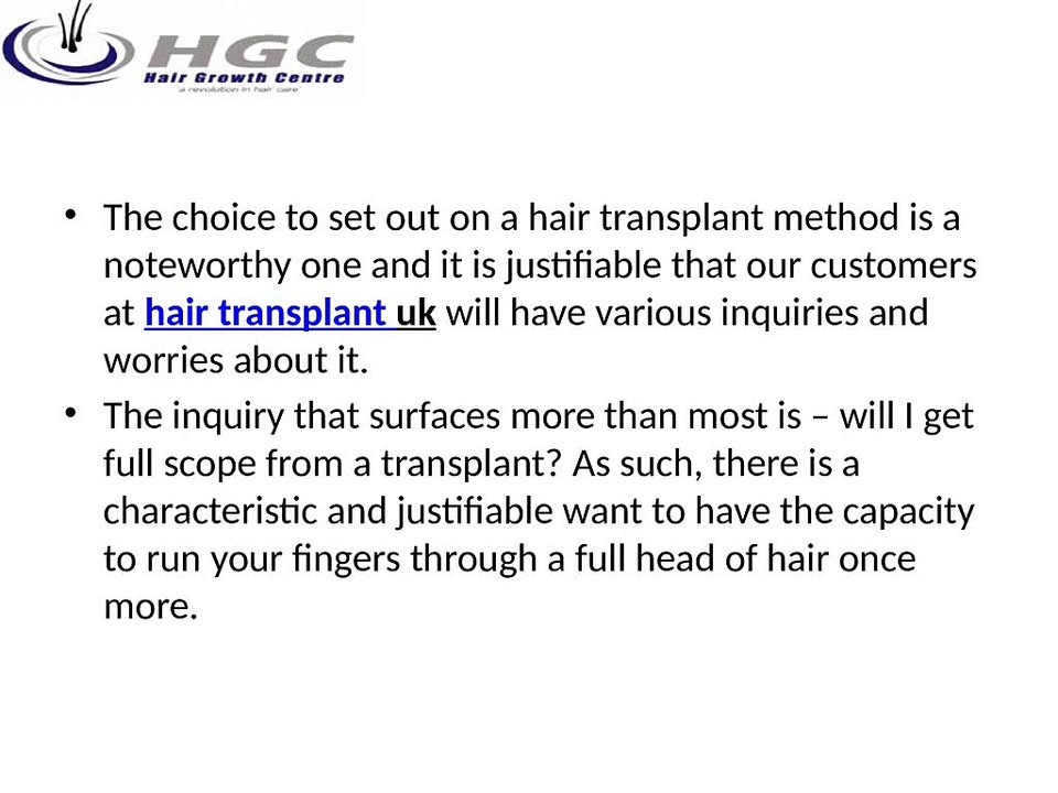 Hair Transplant- Can Hair Transplant Fully Give Coverage