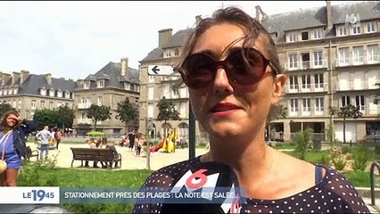 Le ras le bol des touristes qui payent très cher leur stationnement durant leurs vacances - Regardez