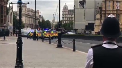 Une voiture fonce sur les barrières de sécurité du Parlement britannique, plusieurs blessés