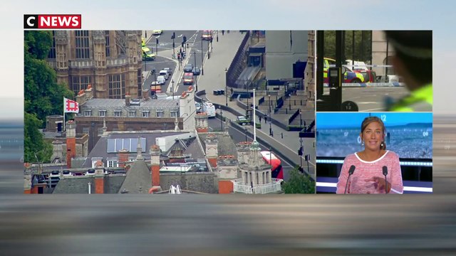 Londres : des piétons fauchés devant le Parlement britannique, plusieurs blessés