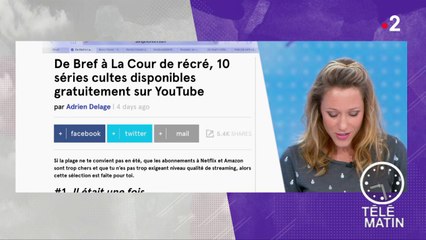 Des séries cultes disponibles gratuitement sur YouTube