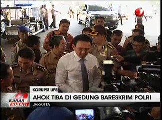 Ahok Diperiksa Polisi Sebagai Saksi Kasus Korupsi UPS