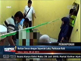 Dirampok, Seorang Janda Tewas dengan Sejumlah Luka