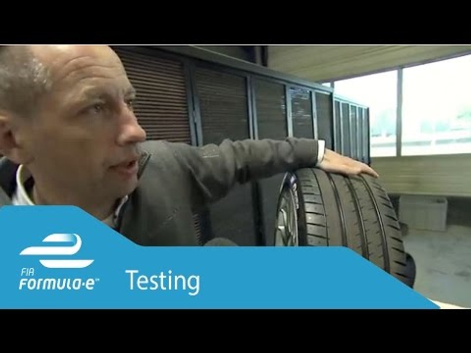 Formula E - Tyre development