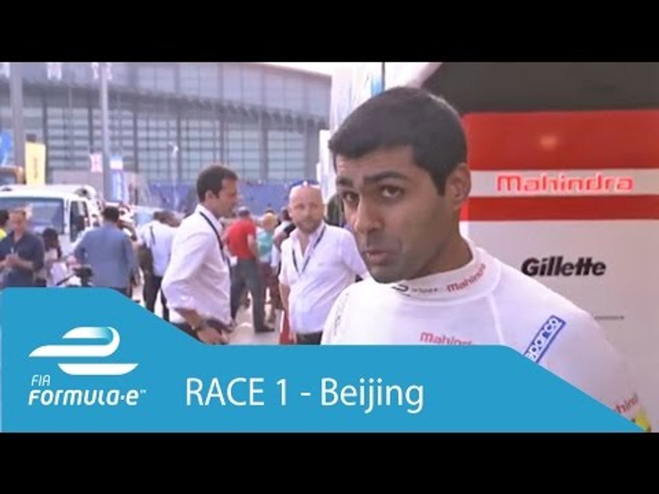 Formula E Beijing ePrix - Karun Chandhok interview