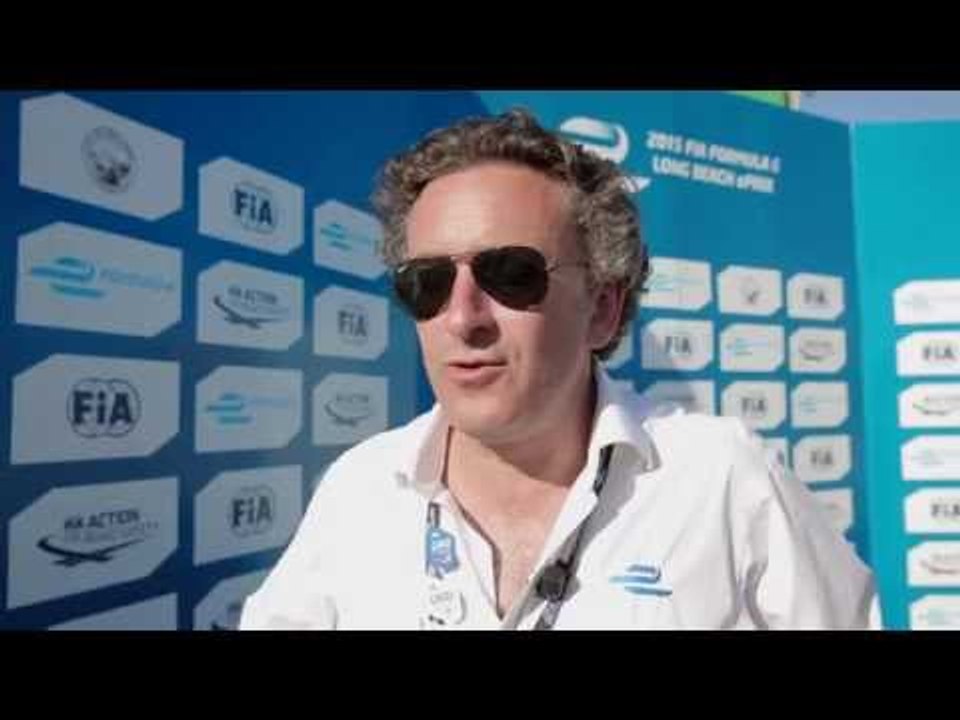 Long Beach ePrix - Alejandro Agag post-race interview