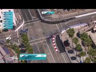 Long Beach ePrix - helicopter lap with Sam Bird