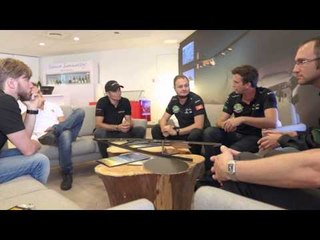 Formula E drivers visit Solar Impulse in Monaco