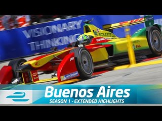 Buenos Aires ePrix Full Extended Highlights (Season 1 - Round 4)