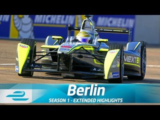 Berlin ePrix Full Extended Highlights (Season 1 - Round 8)
