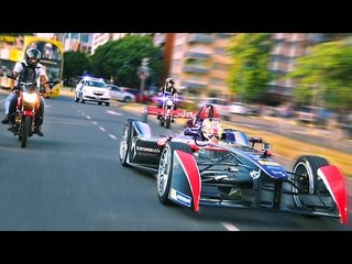 Racing On The Streets Of Buenos Aires - Formula E