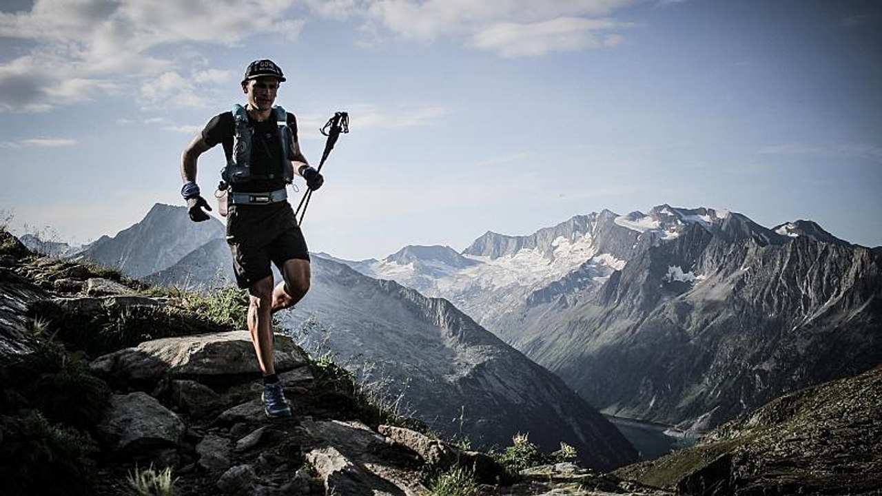 In rekordzeit über den tiroler höhenweg