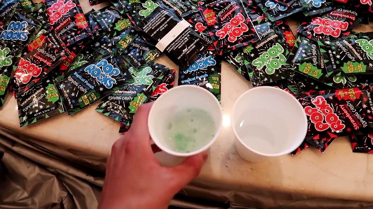 POP ROCKS AND SPRITE VS BATHTUB EXPERIMENT!! (w/ Molly Eskam)
