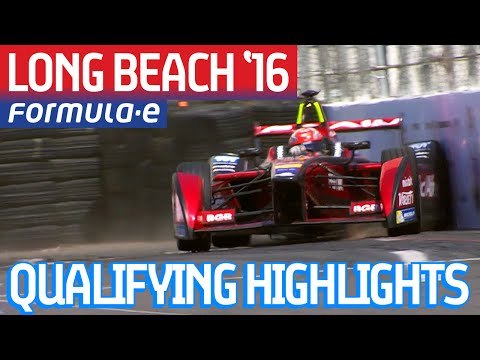 Long Beach 2016 Qualifying Highlights - Formula E