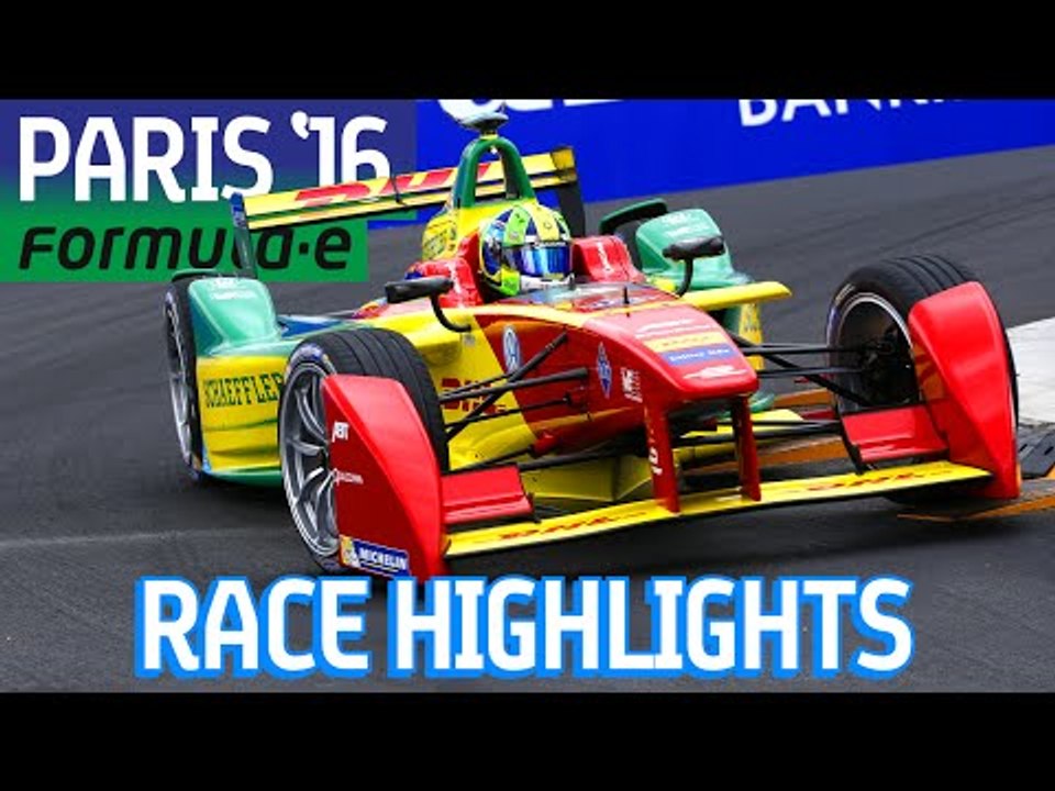 Mistakes & Overtakes: Paris 2016 Race Highlights - Formula E