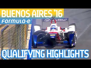 Wall-To-Wall Action: Buenos Aires 2016 Qualifying Highlights - Formula E
