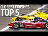 Top 5 Closest Motorsport Finishes!