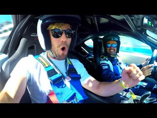 GoPro Onboard: BMW i8 Long Beach Lap w/ Austin Stowell! - Formula E